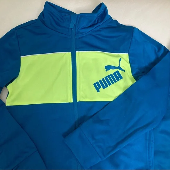 Puma neon blue active performance pants set 4004 - Picture 7 of 7